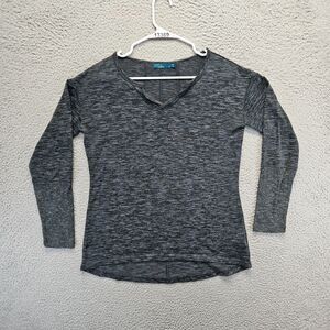 Prana Tops‎ Womens Size Small Gray Deep Balsam Blythe Pullover Shirt